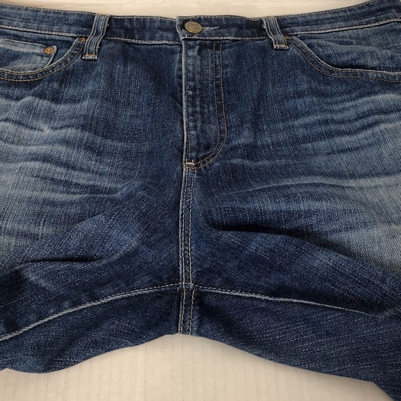 AG Adriano Goldschmied The Isabelle Denim High Rise Straight Crop Jeans Size 31R - Picture 8 of 16